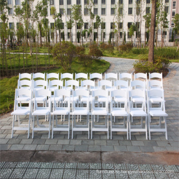 White Factory Resin Chair Folding Chair